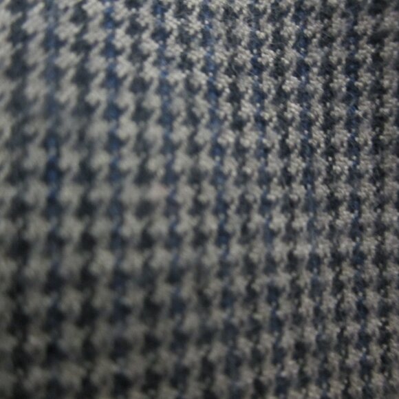 New United Colors Of Benetton Blazer Womens S Gray Houndstooth LS Blazer Jacket - Picture 6 of 14